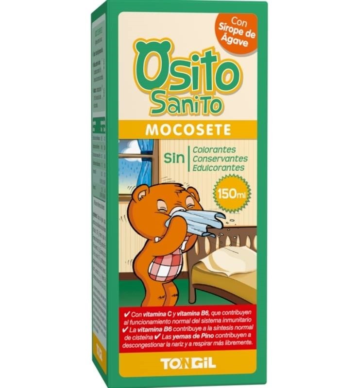 Osito sanito mocosete · jarabe 150ml · Tongil