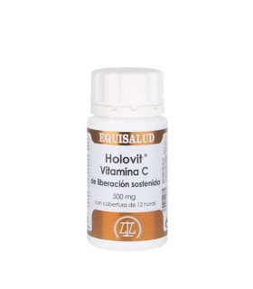 Holovit Vitamina C de liberación sostenida · Equisalud · 50 comprimidos