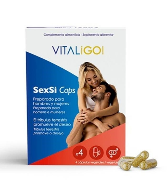 SexSi Caps · Herbora · 4 Cápsulas