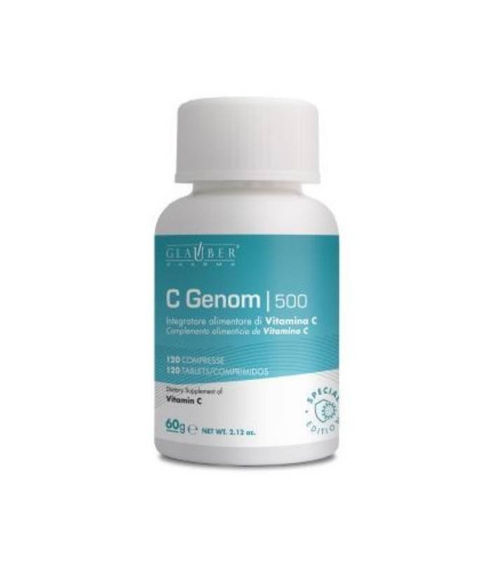 C-Genom 500 · Glauber Pharma · 120 comprimidos