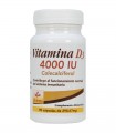 Vitamina D3 4000IU · Bilema · 90 cápsulas