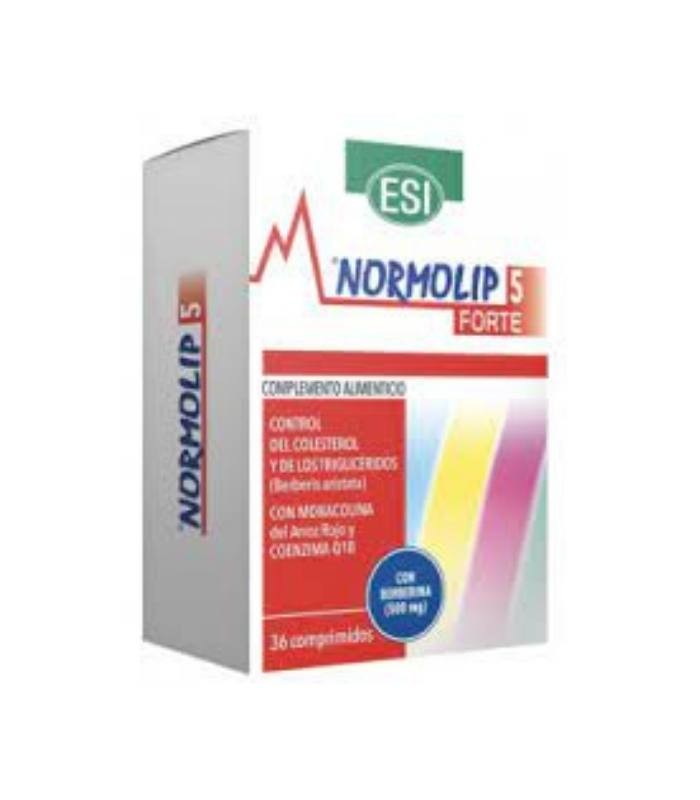 Normolip 5 Forte · Esi · 36 cápsulas
