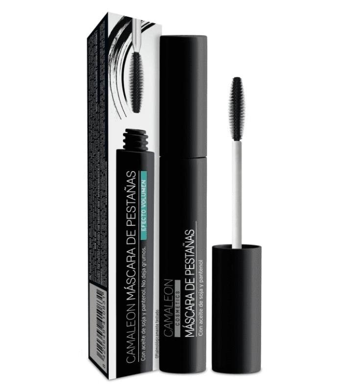 Máscara de pestañas · Volumen · Camaleon Cosmetics