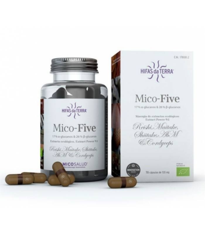 Mico-Five · Hifas Da Terra · 70 Cápsulas