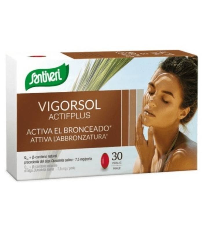 Vigor Sol Actif Plus · Santiveri · 30 perlas