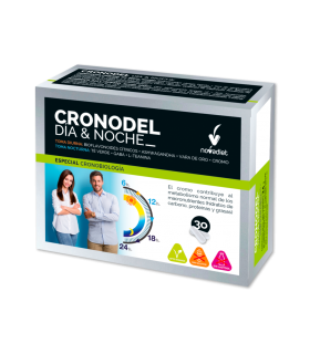 Cronodel Día & Noche · 30 Cápsulas vegetales · Novadiet