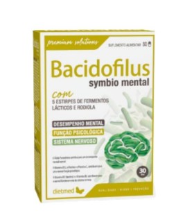 Bacidofilus Symbio Mental · Dietmed · 30 cápsulas