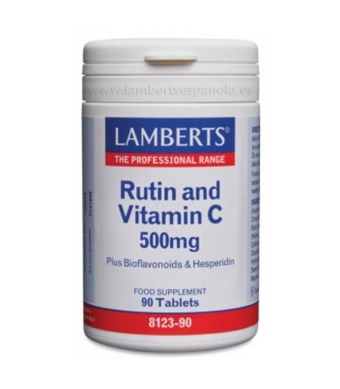 Rutina y vitamina C · Lamberts · 90 tabletas