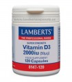 Vitamina d3 2000UI · Lamberts · 120 Cápsulas