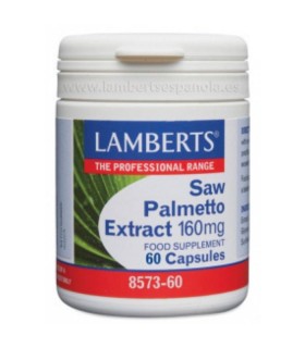 Saw Palmetto Extract · Lamberts ·  60 Cápsulas