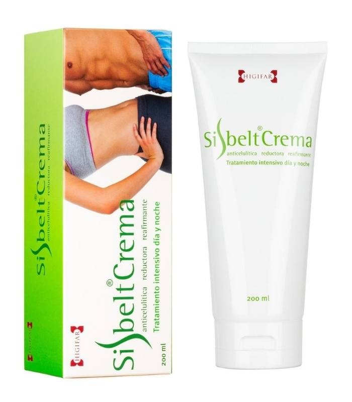 Sisbelt Crema anticelulitica-reductora · Higifar · 200 Ml