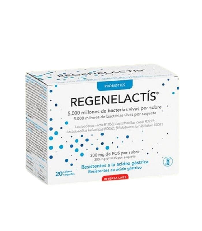 Regenelactis · Dietéticos Intersa · 20 Sobres
