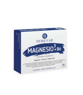 Magnesio+B6 · Dimefar · 30 Cápsulas