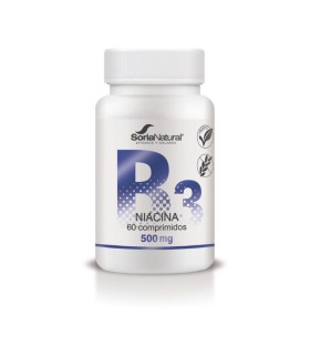 Vitamina B3 (Niacina) · Soria Natural · 500 comprimidos