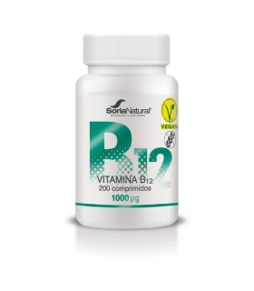 Vitamina B12 · Soria Natural · 200 comprimidos
