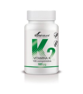 Vitamina K2 · Soria Natural · 100 comprimidos