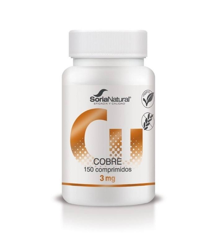 Cobre · Soria Natural · 150 Comprimidos