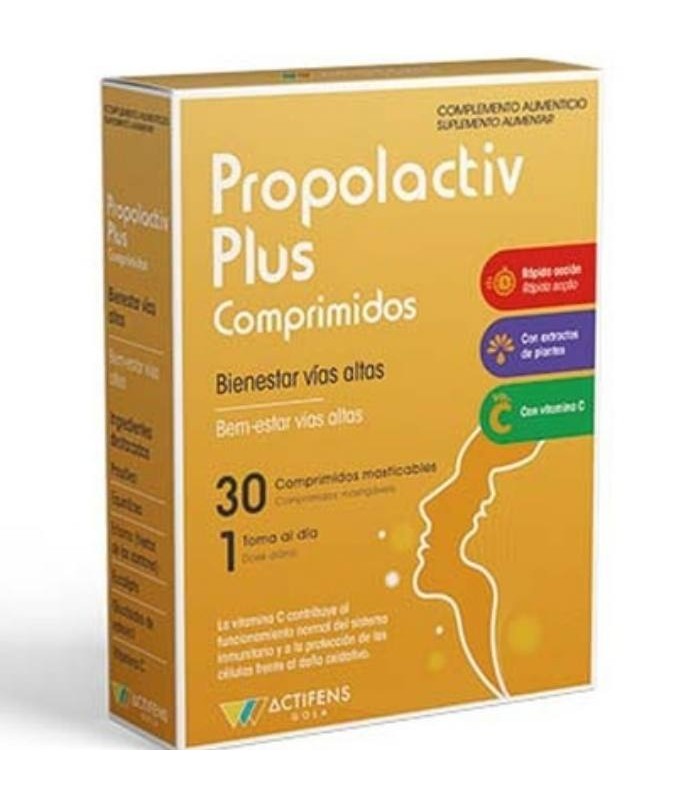 Propolactiv Plus · Herbora · 30 Comprimidos Masticables