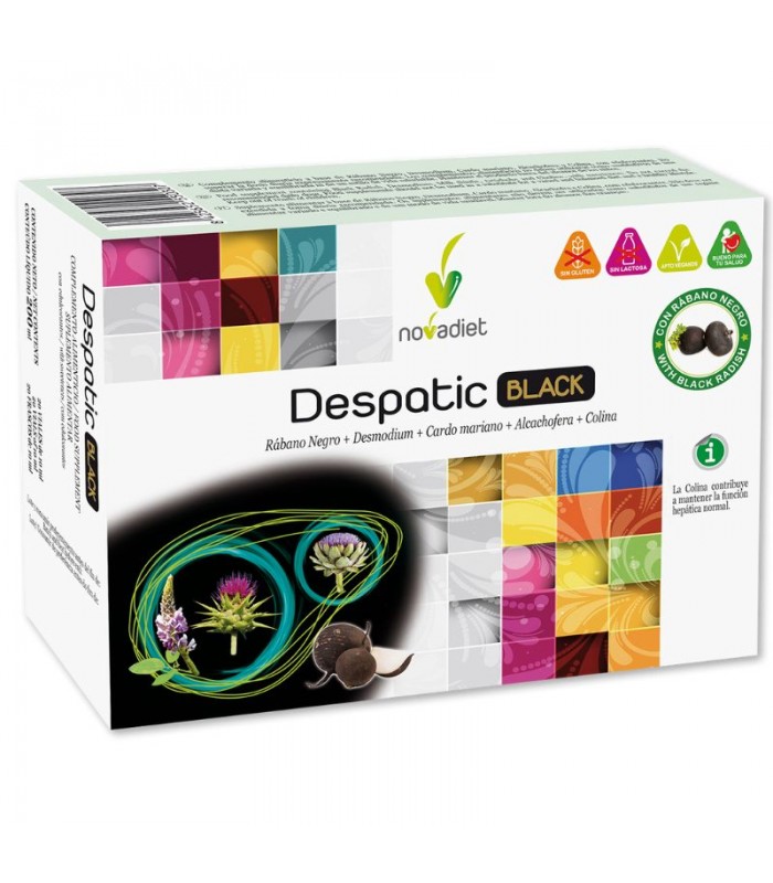 Despatic black · Novadiet · 20 viales