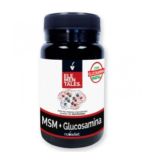 MSM + glucosamina · Novadiet · 40 cápsulas