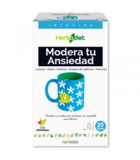 Infusión modera tu ansiedad · Herbodiet · Novadiet · 20 Filtros