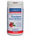 Cranberry · Tablets · Lamberts · 60 Tabletas