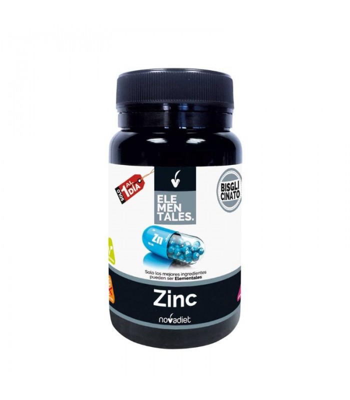 Zinc Elementales · Novadiet · 60 Cápsulas Vegetales