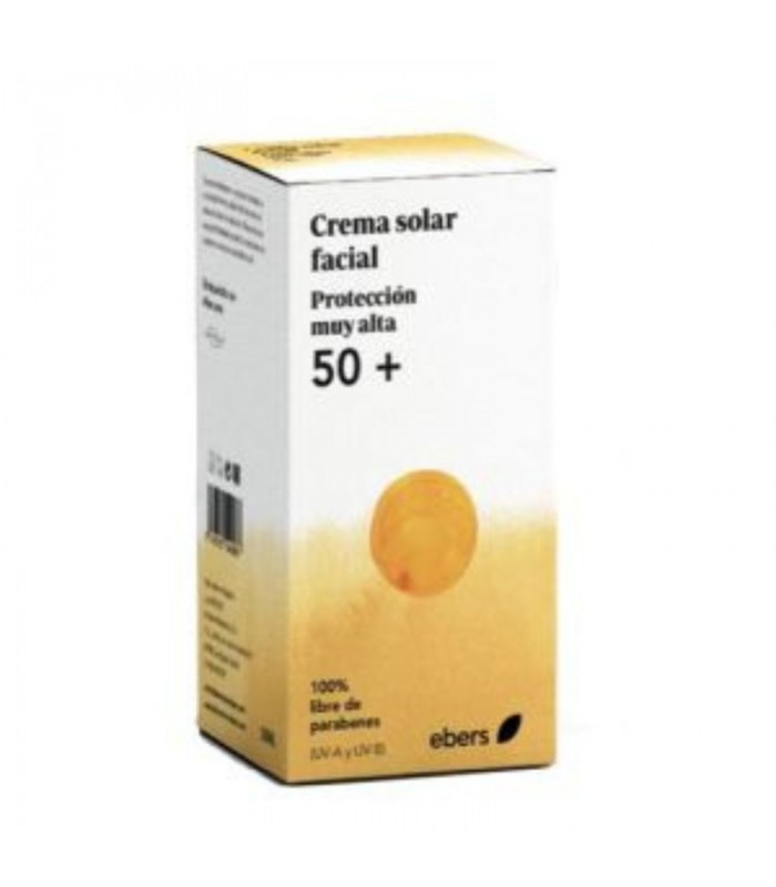 Crema Solar Facial FPS50+ · Ebers · 50 ml