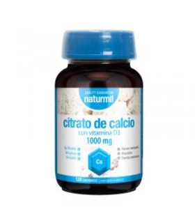Citrato de Calcio con Vitamina D3 1000mg · Naturmil · 120 comprimidos