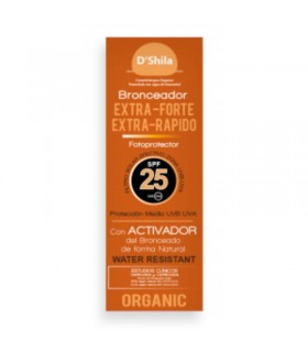 Bronceador Extra Rápido con Activador · D'Shila · 100 ml