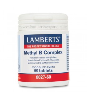 Methyl B Complex · Lamberts · 60 cápsulas