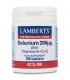 Selenio 200 mcg + Vitaminas A+C+E · Lamberts · 100 comprimidos