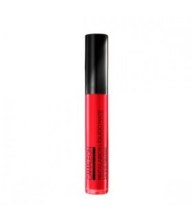 Labial líquido mate rojo fuego LM01 · Camaleon · 8ml