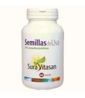 Semillas de Uva OPC · Sura Vitasan · 60 cápsulas