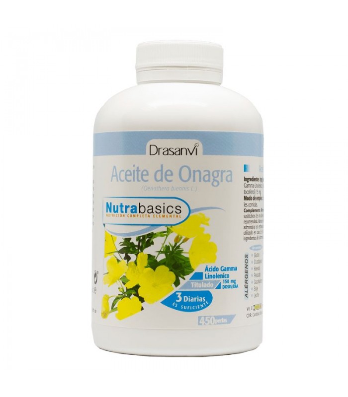 Aceite de Onagra · Drasanvi · 450 perlas