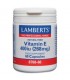 Vitamina E Natural 400 UI · Lamberts · 60 perlas