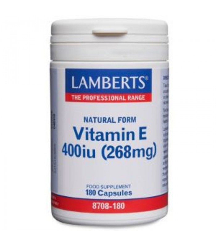 copy of Vitamina E Natural 400 UI · Lamberts · 180 perlas