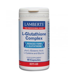 L-Glutationa Complex · Lamberts · 60 cápsulas