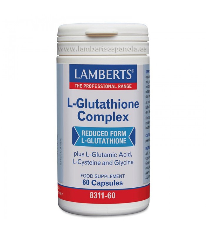L-Glutationa Complex · Lamberts · 60 cápsulas