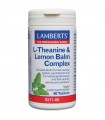 L-Teanina y Bálsamo de Limón Complex · Lamberts · 60 comprimidos