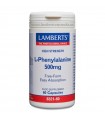 L-Fenilalanina 500 mg · Lamberts · 60 cápsulas