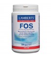 FOS Fructo-oligosacáridos en Polvo · Lamberts · 500 grs