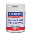 Aceite de Menta 100 mg · Lamberts · 180 cápsulas