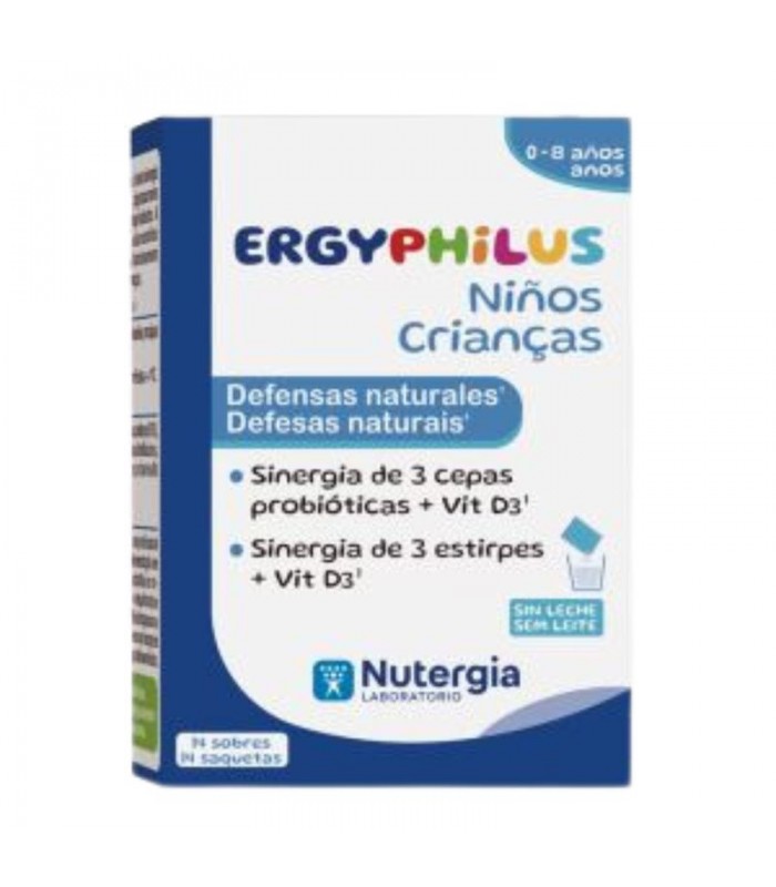 Ergyphilus Niños · Nutergia · 14 sobres