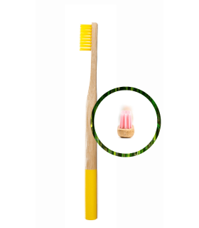 Cepillo de dientes infantil suave de bambu · Vamboo ecocare