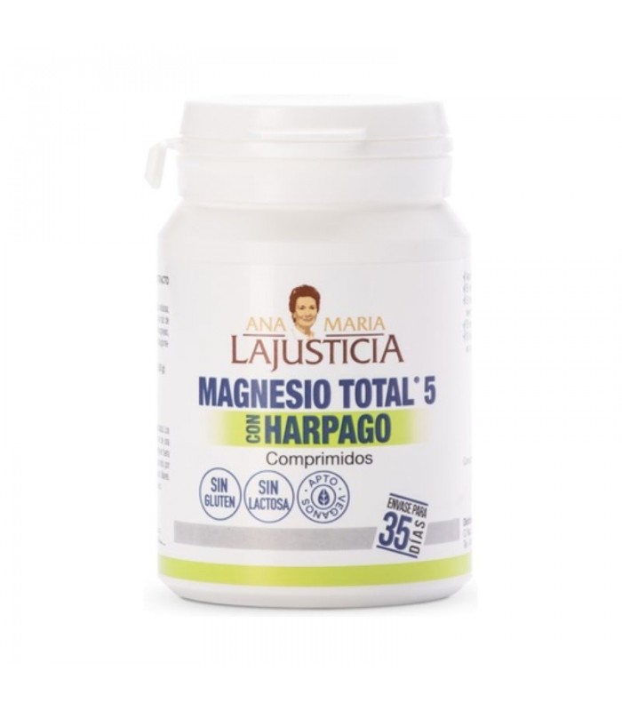 Magnesio total 5 con harpago · Ana Maria la Justicia · 70 comprimidos