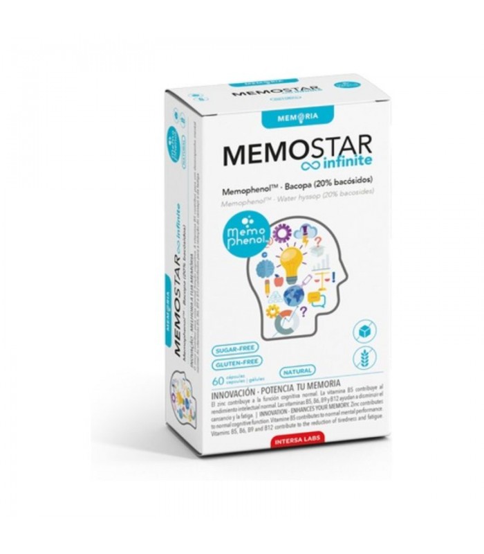 MEMOSTAR-INFINITE® · Intersa · 60 Cápsulas