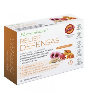 Relief Defensas · Phytoadvance · 30 Capsulas