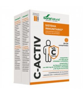 C Activ · Soria Natural · 20+20 capsulas