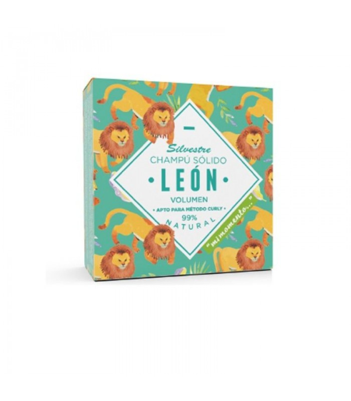 Champú Sólido León (Volumen) · Silvestre · Pastilla de 60 gr